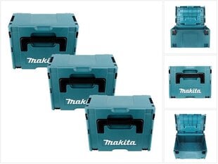 Ящик для инструментов Makita Macpac 3 цена и информация | Ящики для инструментов, держатели | hansapost.ee