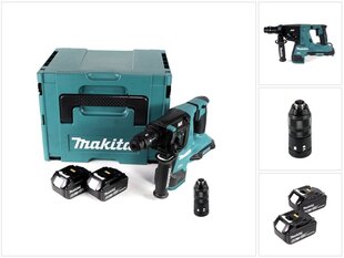 Аккумуляторный перфоратор Makita DHR 281 GJ цена и информация | Перфораторы | hansapost.ee