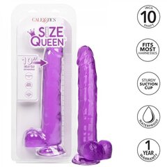 Дилдо Calex Size Queen, фиолетовый, 25,5 см цена и информация | Фаллоимитаторы | hansapost.ee