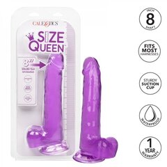 Дилдо: Calex Size Queen, фиолетовый, 20.3 см цена и информация | Фаллоимитаторы | hansapost.ee