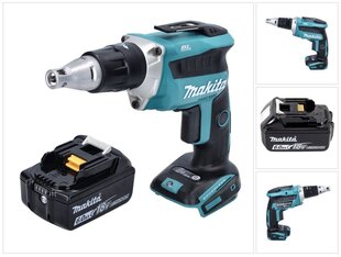 Аккумуляторный шуруповерт Makita DFS 452 G1 цена и информация | Дрели и шуруповёрты | hansapost.ee