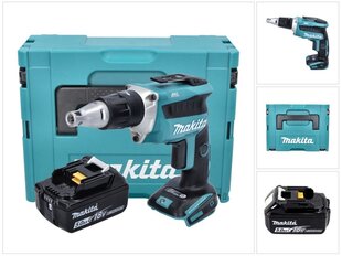 Аккумуляторный шуруповерт Makita DFS 452 T1J цена и информация | Дрели и шуруповёрты | hansapost.ee