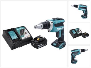 Аккумуляторный шуруповерт Makita DFS 452 RT1 цена и информация | Дрели и шуруповёрты | hansapost.ee