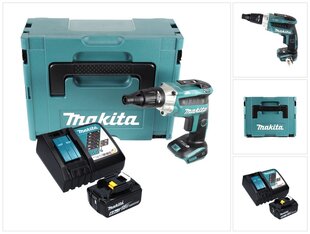 Аккумуляторный шуруповерт Makita DFS 251 RGJ цена и информация | Дрели и шуруповёрты | hansapost.ee