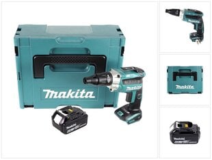 Аккумуляторный шуруповерт Makita DFS 251 G1J цена и информация | Дрели и шуруповёрты | hansapost.ee