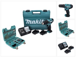 Аккумуляторная ударная дрель Makita HP 333 цена и информация | Дрели и шуруповёрты | hansapost.ee