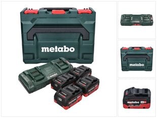 Комплект аккумуляторов Metabo LiHD цена и информация | Дрели и шуруповёрты | hansapost.ee