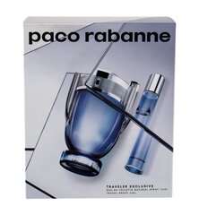 Komplekt Paco Rabanne Invictus meestele: EDT 100 ml + EDT 20 ml hind ja info | Parfüümid meestele | hansapost.ee