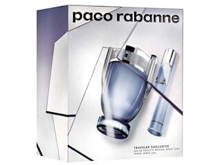 Набор Paco Rabanne Invictus для мужчин: EDT 100 мл + EDT 20 мл цена и информация | Мужские духи | hansapost.ee