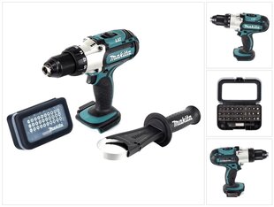 Аккумуляторная дрель Makita DDF 451 Z цена и информация | Дрели и шуруповёрты | hansapost.ee