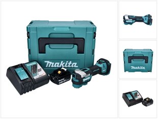 Multifunktsionaalne tööriist Makita DTM 52 RG1J hind ja info | Akutrellid, puurid ja kruvikeerajad | hansapost.ee