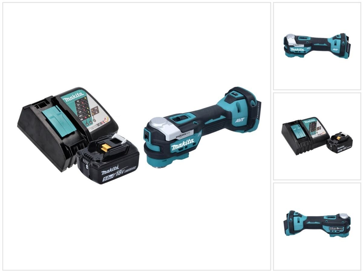 Multitööriist Makita DTM 52 RT1 hind ja info | Akutrellid, puurid ja kruvikeerajad | hansapost.ee