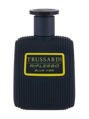 Tualettvesi Trussardi Riflesso Blue Vibe EDT meestele 50 ml hind ja info | Trussardi Jalanõud meestele | hansapost.ee