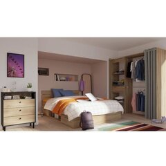 Кровать Aatrium Michigan 140x200см, коричневая цена и информация | Кровати | hansapost.ee