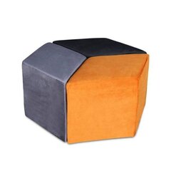 Пуф Aatrium Romb 3 W1168, оранжевый цвет цена и информация | Кресла-мешки и пуфы | hansapost.ee