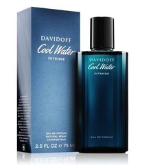 Parfüümvesi Davidoff Cool Water Intense EDP meestele 75 ml price and information | Parfüümid meestele | hansapost.ee