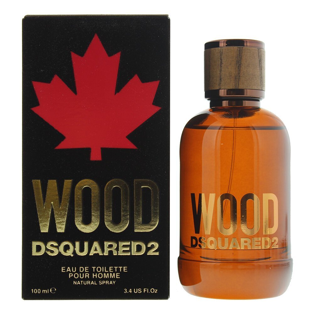 Tualettvesi Dsquared2 Wood EDT meestele, 100 ml hind ja info | Parfüümid meestele | hansapost.ee