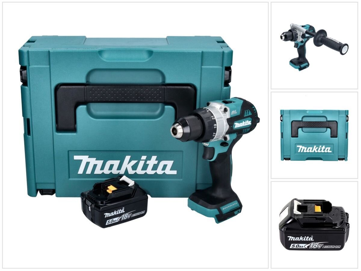 Akulööktrell Makita DHP 486 T1J hind ja info | Akutrellid, puurid ja kruvikeerajad | hansapost.ee