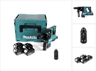 Аккумуляторный перфоратор Makita DHR 281 T4J цена и информация | Перфораторы | hansapost.ee