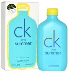 Туалетная вода Calvin Klein CK One Summer EDT для мужчин 100 мл ; цена и информация | Мужские духи | hansapost.ee