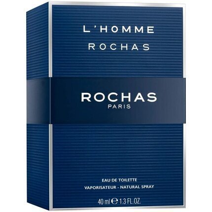 Tualettvesi Rochas L’Homme meestele EDT, 40 ml цена и информация | Parfüümid meestele | hansapost.ee