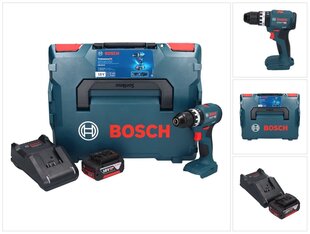 Аккумуляторная ударная дрель Bosch GSB 18V-45 цена и информация | Дрели и шуруповёрты | hansapost.ee