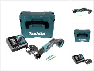 Прямая пила Makita DJR 183 RT1J 18V цена и информация | Пилы, циркулярные станки | hansapost.ee