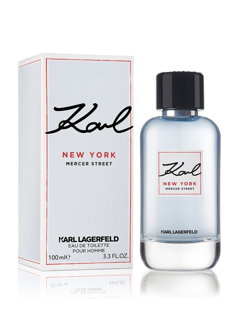 Parfüümvesi Karl Lagerfeld Karl New York Mercer Street EDT meestele 100 ml цена и информация | Parfüümid meestele | hansapost.ee