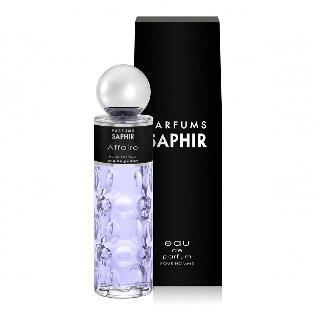 Parfüümvesi Saphir Men The Affaire EDP meestele 200 ml цена и информация | Parfüümid meestele | hansapost.ee