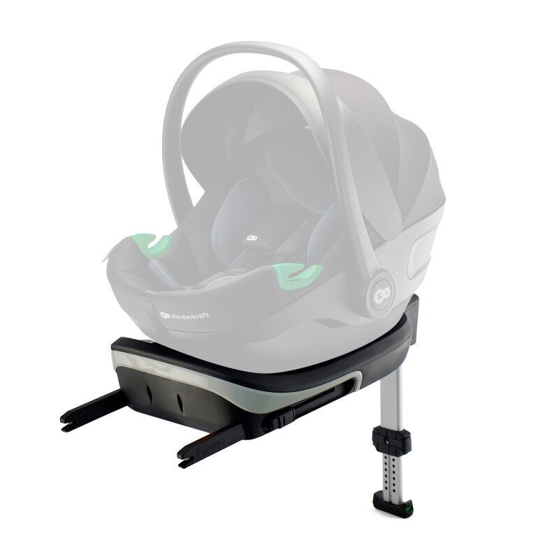 Isofix alus Kinderkraft Care FX skirta i-Care I-Size, black цена и информация | Turvatoolide alused, istmekatted ja muud tarvikud | hansapost.ee