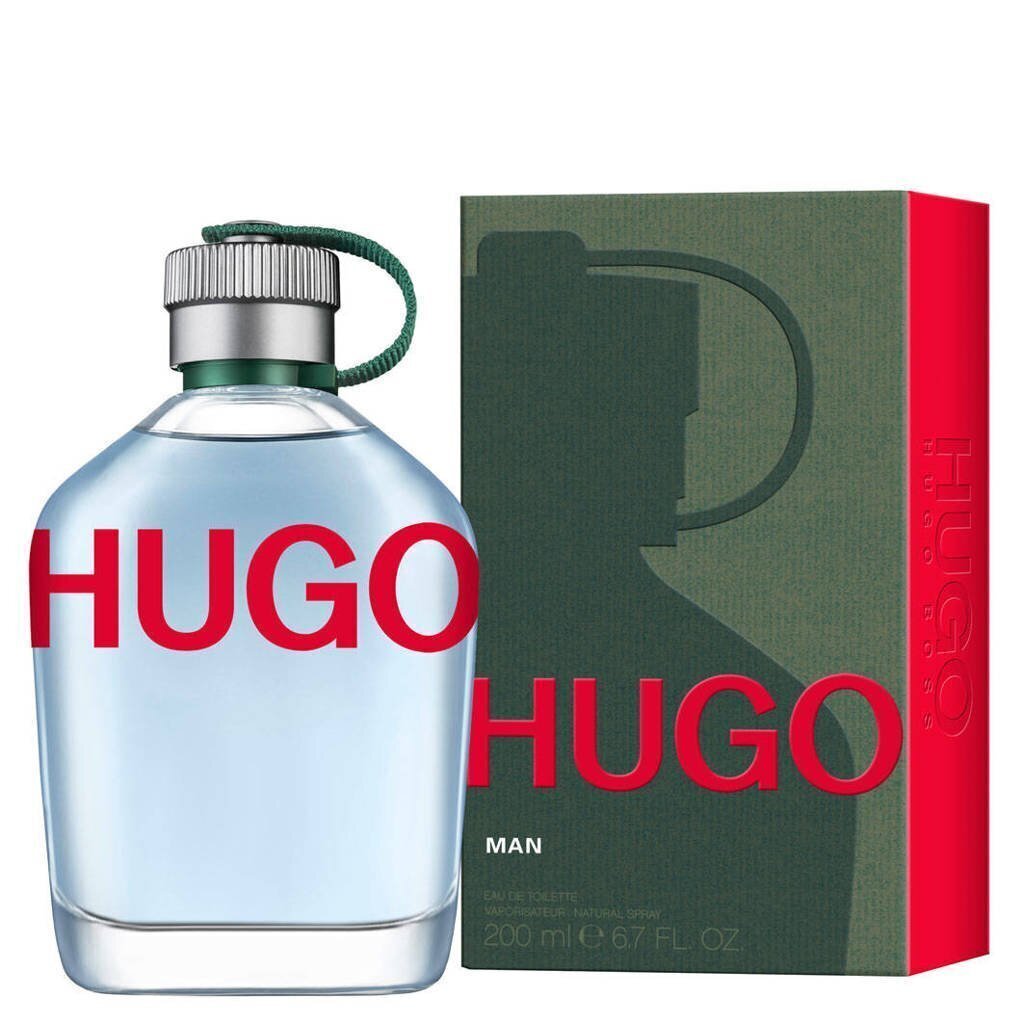 Hugo Boss Hugo Man EDT meestele 200 ml цена и информация | Parfüümid meestele | hansapost.ee