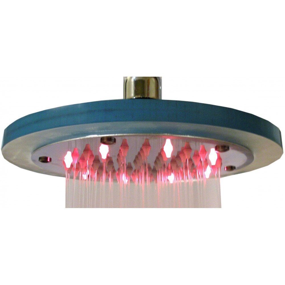Dušipea 34615 LED valgustusega 35cm kraaniga (hoidik) цена и информация |  Dušiotsikud, dušivoolikud ja tarvikud | hansapost.ee