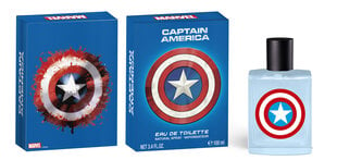 Tualettvesi Marvel Captain America EDT poistele 100 ml цена и информация | Духи для детей | hansapost.ee