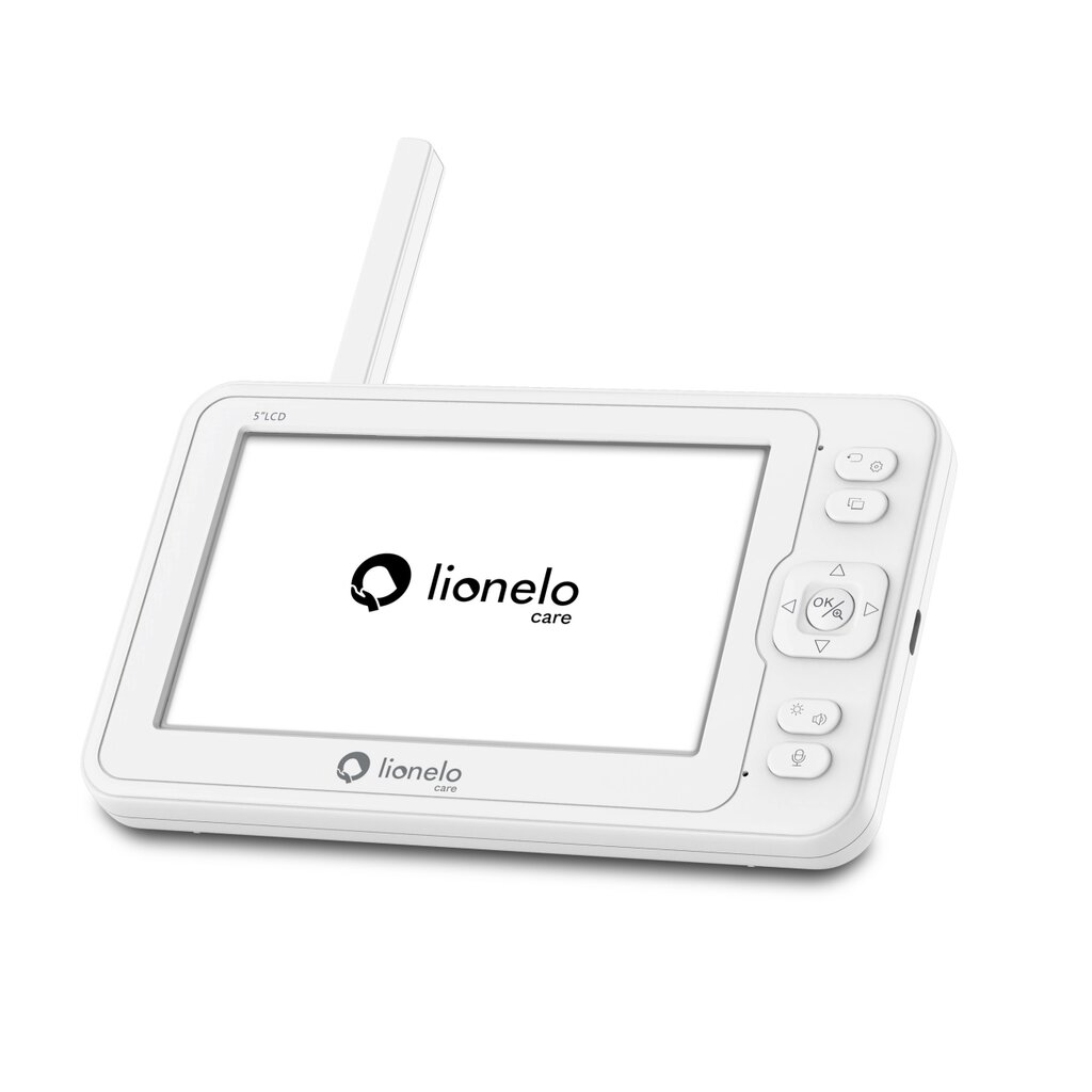 Mobiilne beebimonitor Lionelo Babyline 6.2, valge hind ja info | Beebimonitorid | hansapost.ee