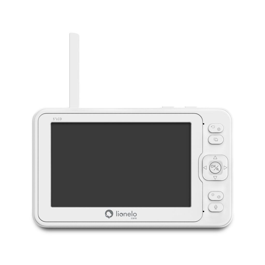 Mobiilne beebimonitor Lionelo Babyline 6.2, valge hind ja info | Beebimonitorid | hansapost.ee