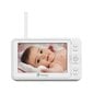 Mobiilne beebimonitor Lionelo Babyline 6.2, valge hind ja info | Beebimonitorid | hansapost.ee