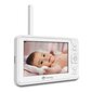 Mobiilne beebimonitor Lionelo Babyline 6.2, valge hind ja info | Beebimonitorid | hansapost.ee