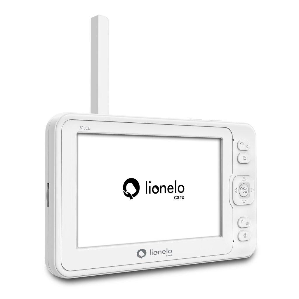 Mobiilne beebimonitor Lionelo Babyline 6.2, valge hind ja info | Beebimonitorid | hansapost.ee