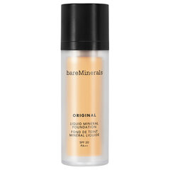 Jumestuskreem bareMinerals Original Liquid Mineral Foundation SPF20, 14 Golden Medium, 30 ml price and information | Foundations and powders | hansapost.ee