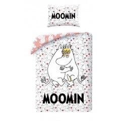 Voodipesukomplekt Moomin 140x200, 2-osaline цена и информация | Детское постельное бельё | hansapost.ee