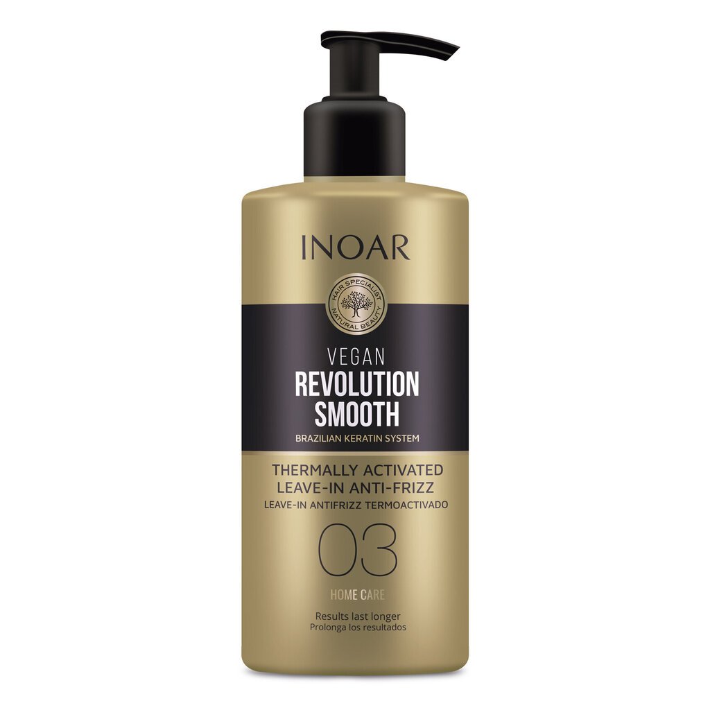 Juustesse jäetav palsam Inoar Vegan Revolution Smooth Thermo, Step 3, 350 ml цена и информация | Palsamid | hansapost.ee