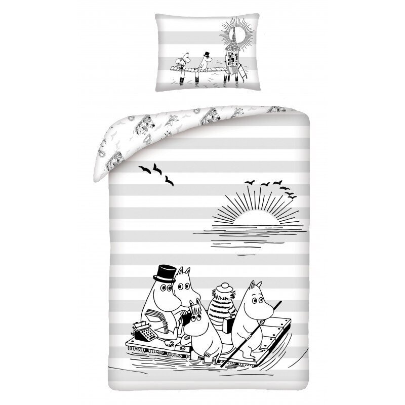 Voodipesukomplekt Moomin 140x200, 2-osaline hind ja info | Laste voodipesu | hansapost.ee