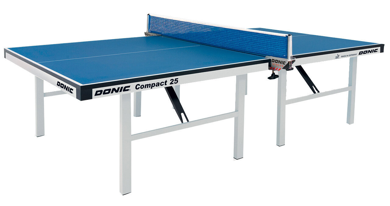Tenniselaud Donic Compact 25 ITTF, 25mm, sinine hind ja info | Pingpongilauad, lauatennise lauad ja katted | hansapost.ee