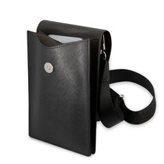 Karl Lagerfeld Saffiano Rue Saint Guillaume Wallet Phone Bag Black hind ja info | Telefonide kaitsekaaned ja -ümbrised | hansapost.ee