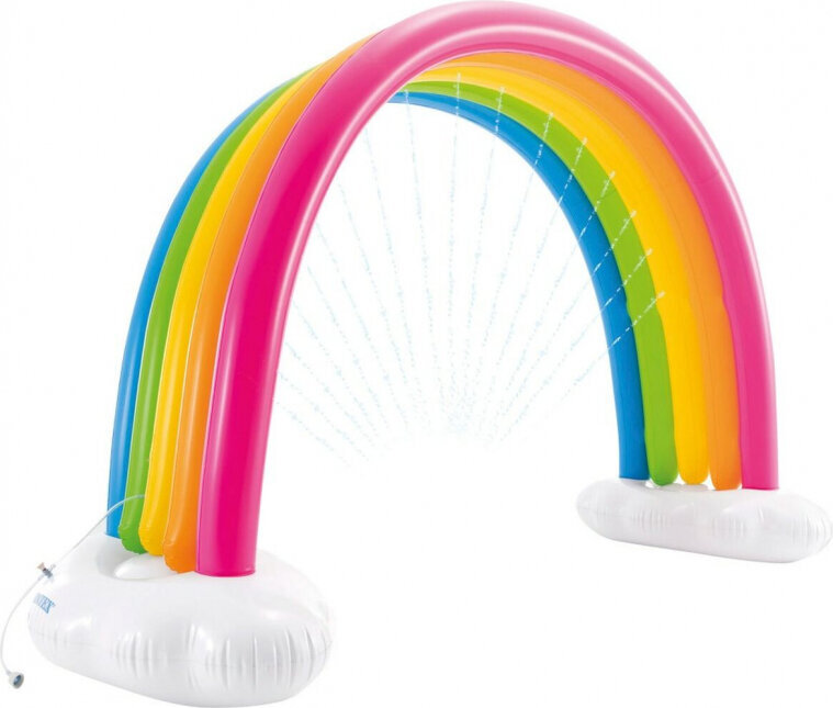 Intex Water Sprinkler and Sprayer Toy Intex Rainbow 300 x 109 x 180 cm PVC цена и информация | Täispuhutavad veemänguasjad ja ujumistarbed | hansapost.ee