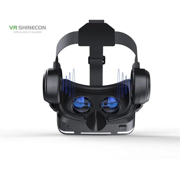 Shinecon VR 10 3D (BT) + kõrvaklapid цена и информация | Virtuaalreaalsuse ehk VR-prillid | hansapost.ee