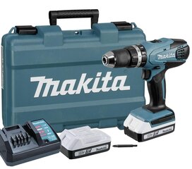 Дрель Makita DF 457 DWE 10 цена и информация | Дрели и шуруповёрты | hansapost.ee