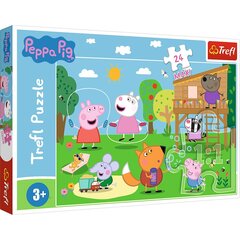 Пазл Trefl Peppa Pig, 24шт цена и информация | Пазлы | hansapost.ee