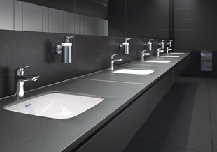 Hansgrohe Logis 100 смеситель для умывальника с push-open д.к., 71107000 цена и информация | Смесители | hansapost.ee