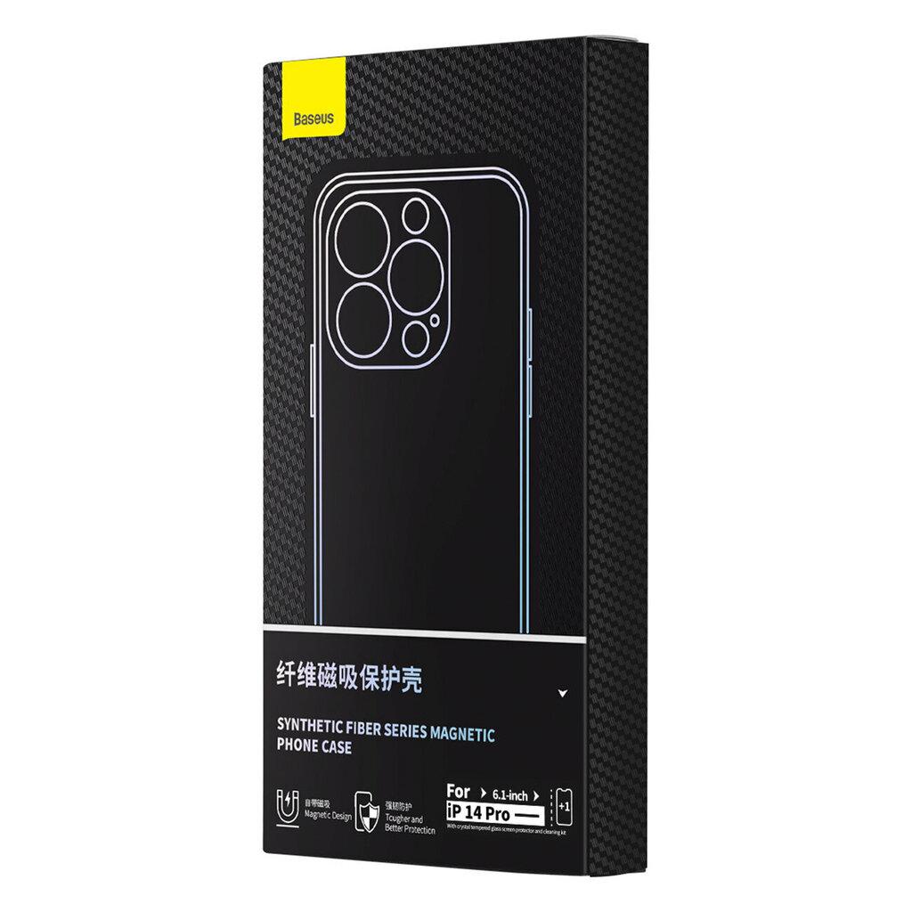 Baseus Synthetic Fiber MagSafe цена и информация | Telefonide kaitsekaaned ja -ümbrised | hansapost.ee